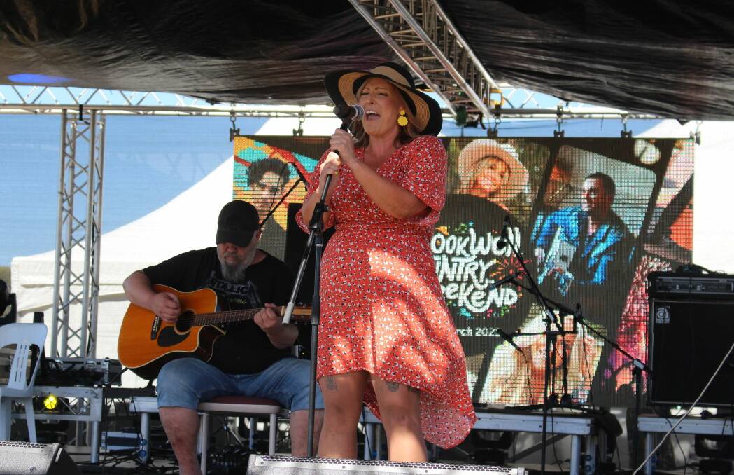Scott Woodhouse and Bianca Coombs were runners-up in the busking competition. Picture supplied.