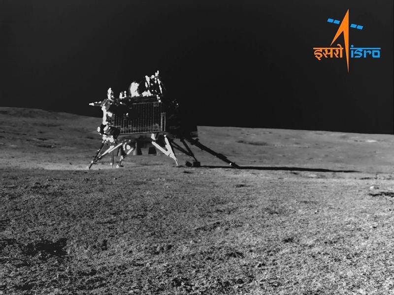 India's moon rover has completed its mission and been put into sleep mode. (AP PHOTO)