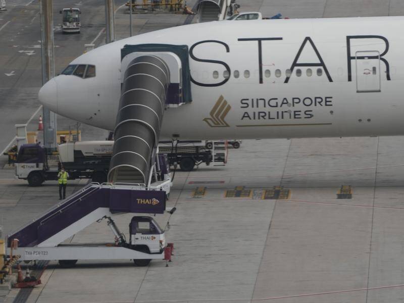 Flight SQ321 made an emergency landing in Bangkok after hitting "sudden, extreme turbulence". (AP PHOTO)